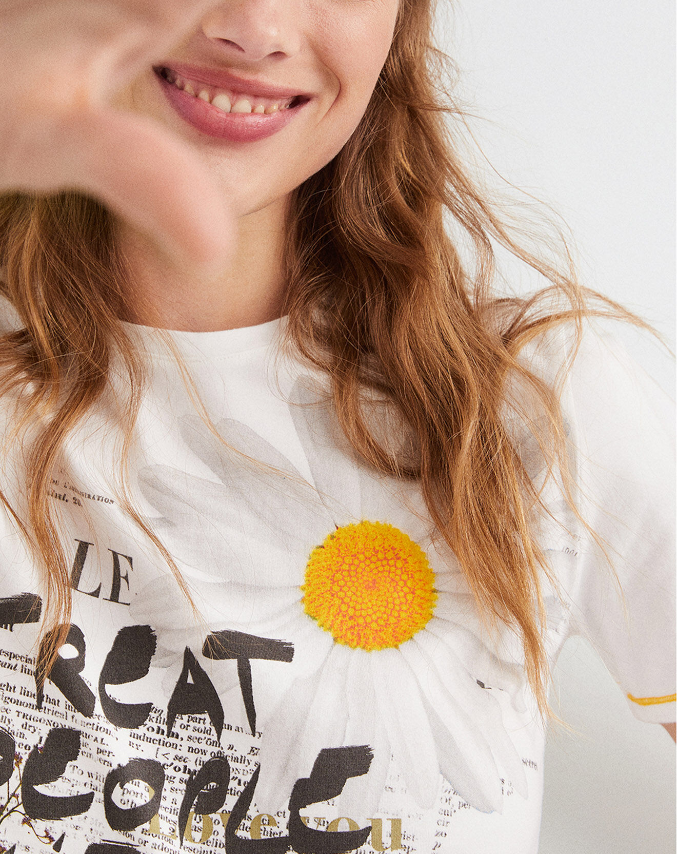 Desigual T-Shirt Aria blanc