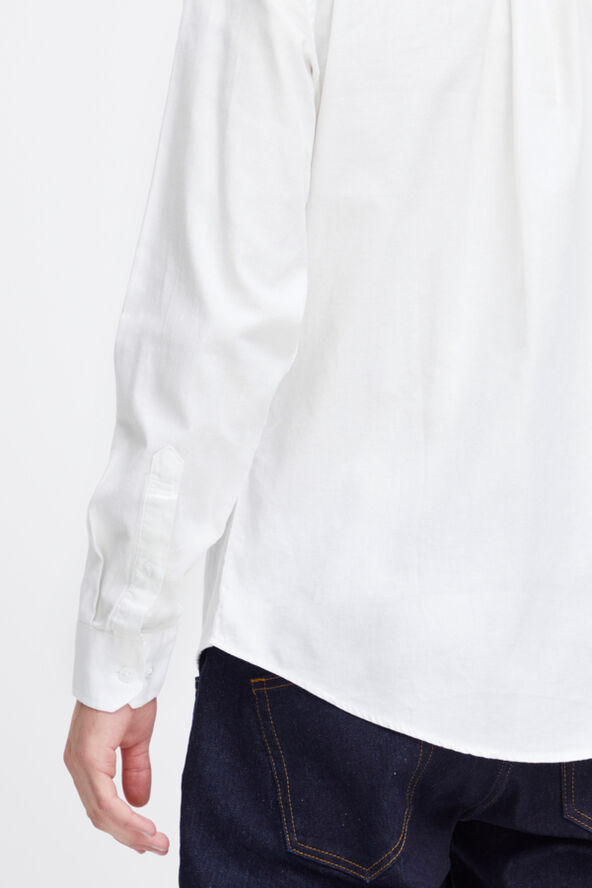 Casual Friday CFANTON LS BD fil a fil shirt Snow white