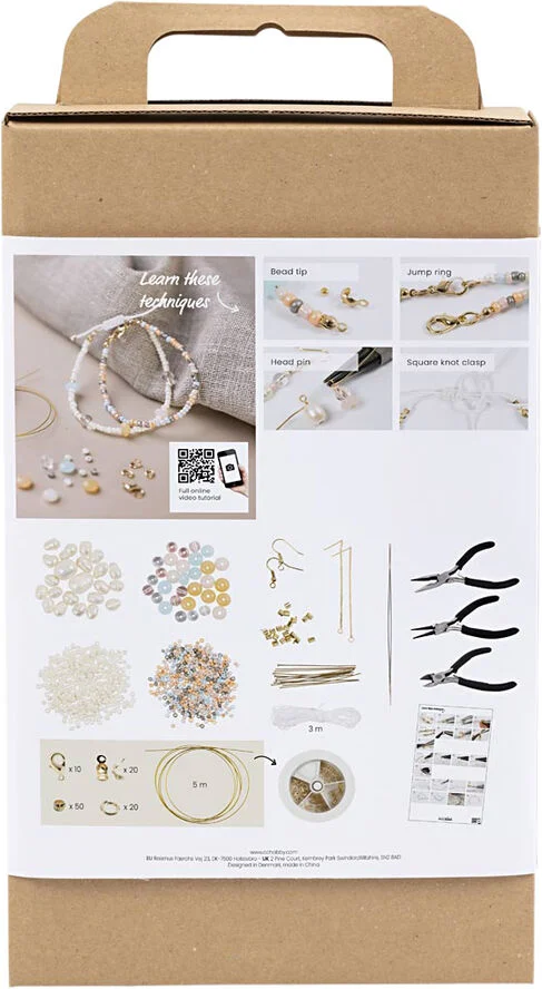 Creativ Company Start DIY Kit Smykker Klassiske Perler