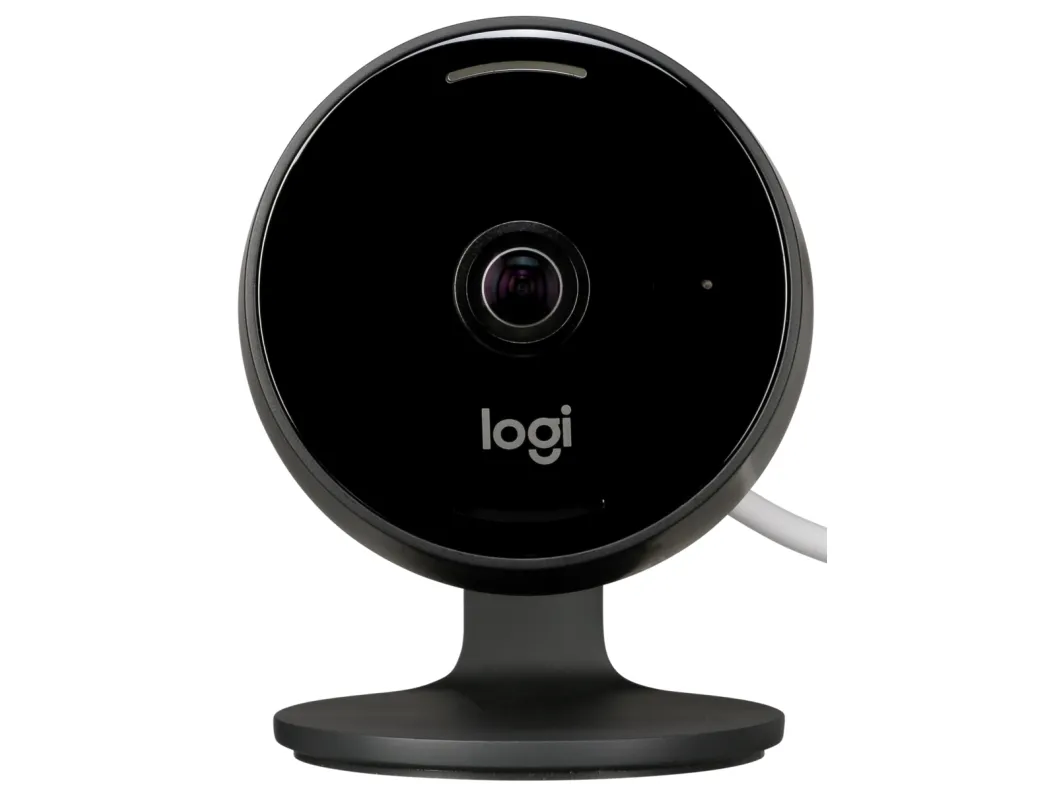 Logitech® | Circle View - Netværksovervågningskamera - udendørs, indendørs - vejrbestandig - farve (Dag/nat) - 1920 x 1080 - 1080p - audio - trådløs - WiFi