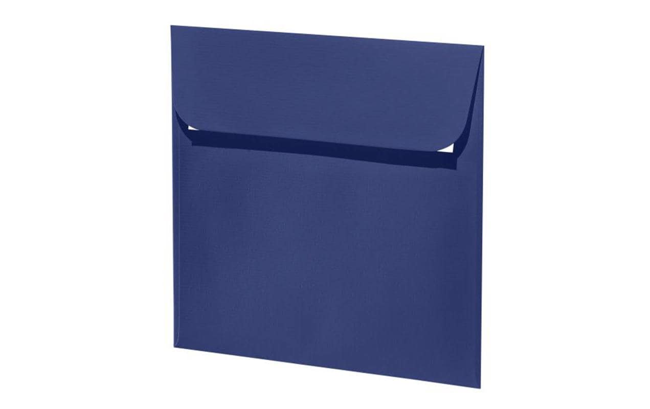 Couvert 1001, 16 x 16 cm, 5 Stück, Classic BlueEdler Briefumschlag