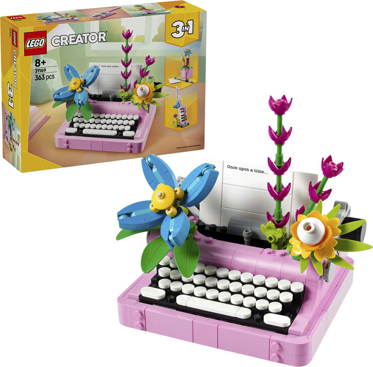 Lego Skrivemaskine med blomster 31169
