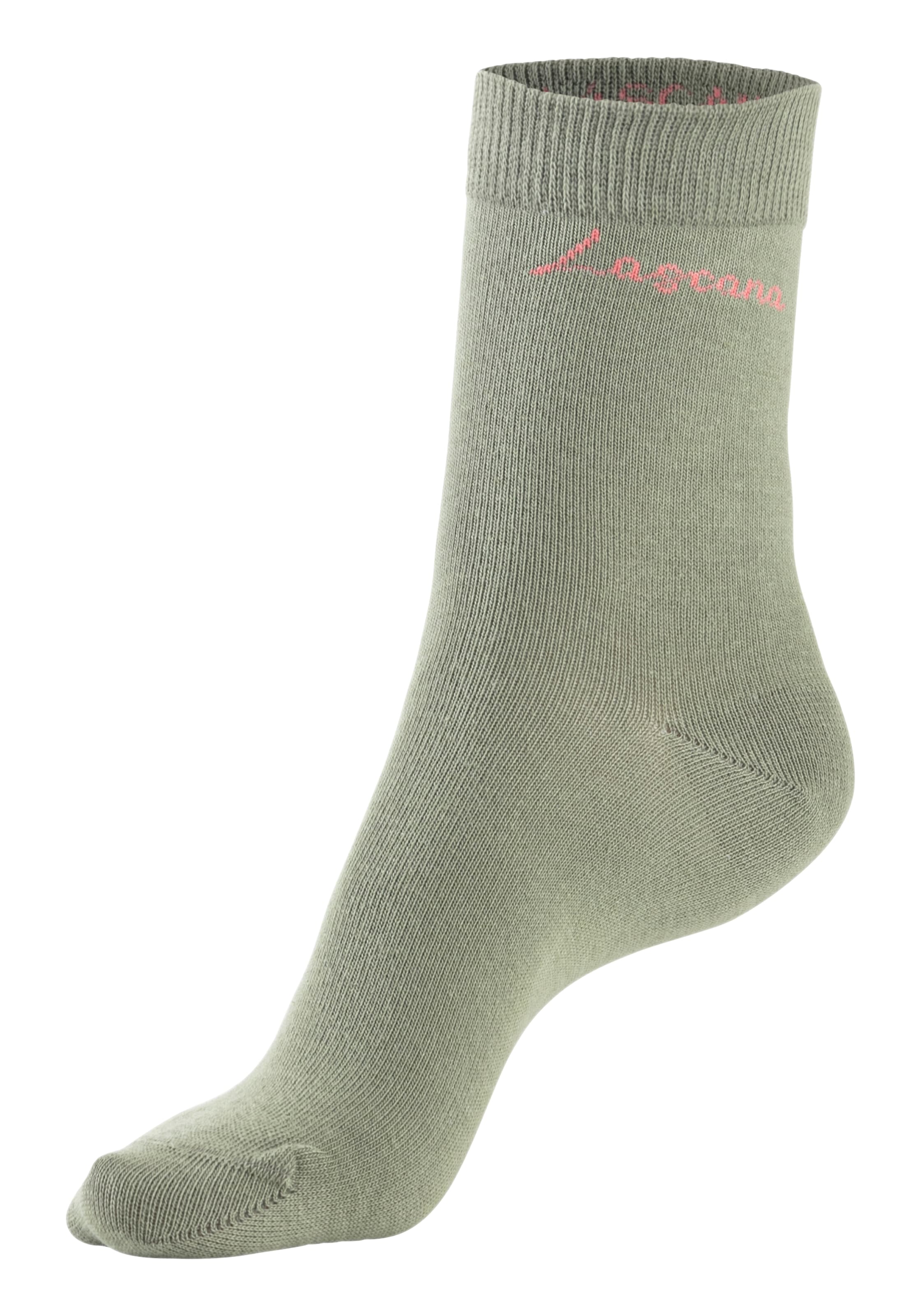 LASCANA Basicsocken Box, 4 Stk. tlg. in ansprechender Geschenkbox