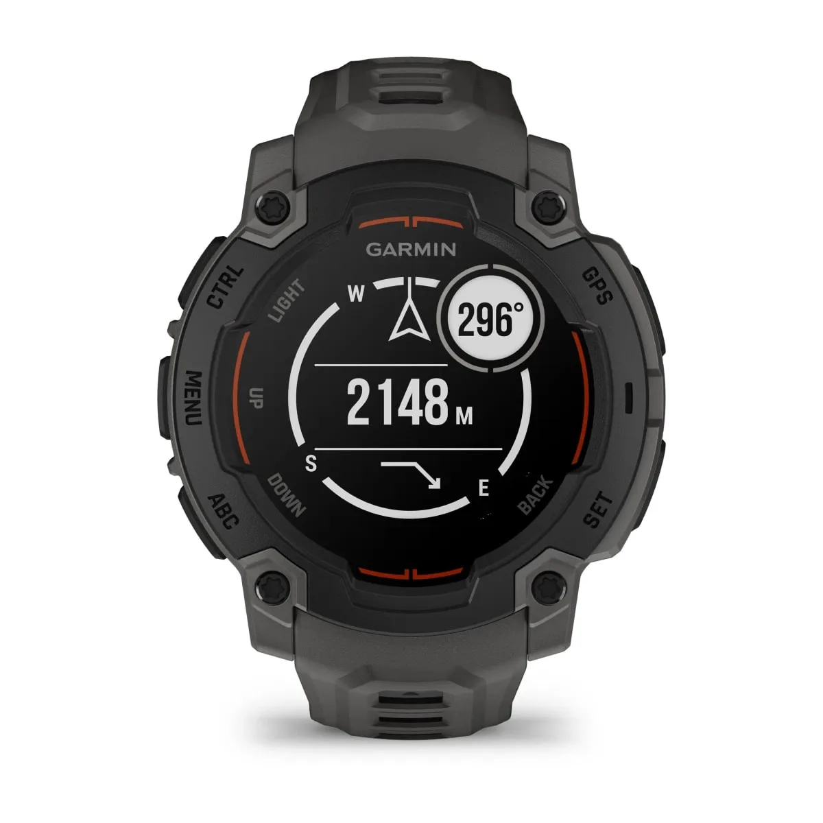 Garmin Instinct E, 45 Mm Black Bezel With Charcoal Band
