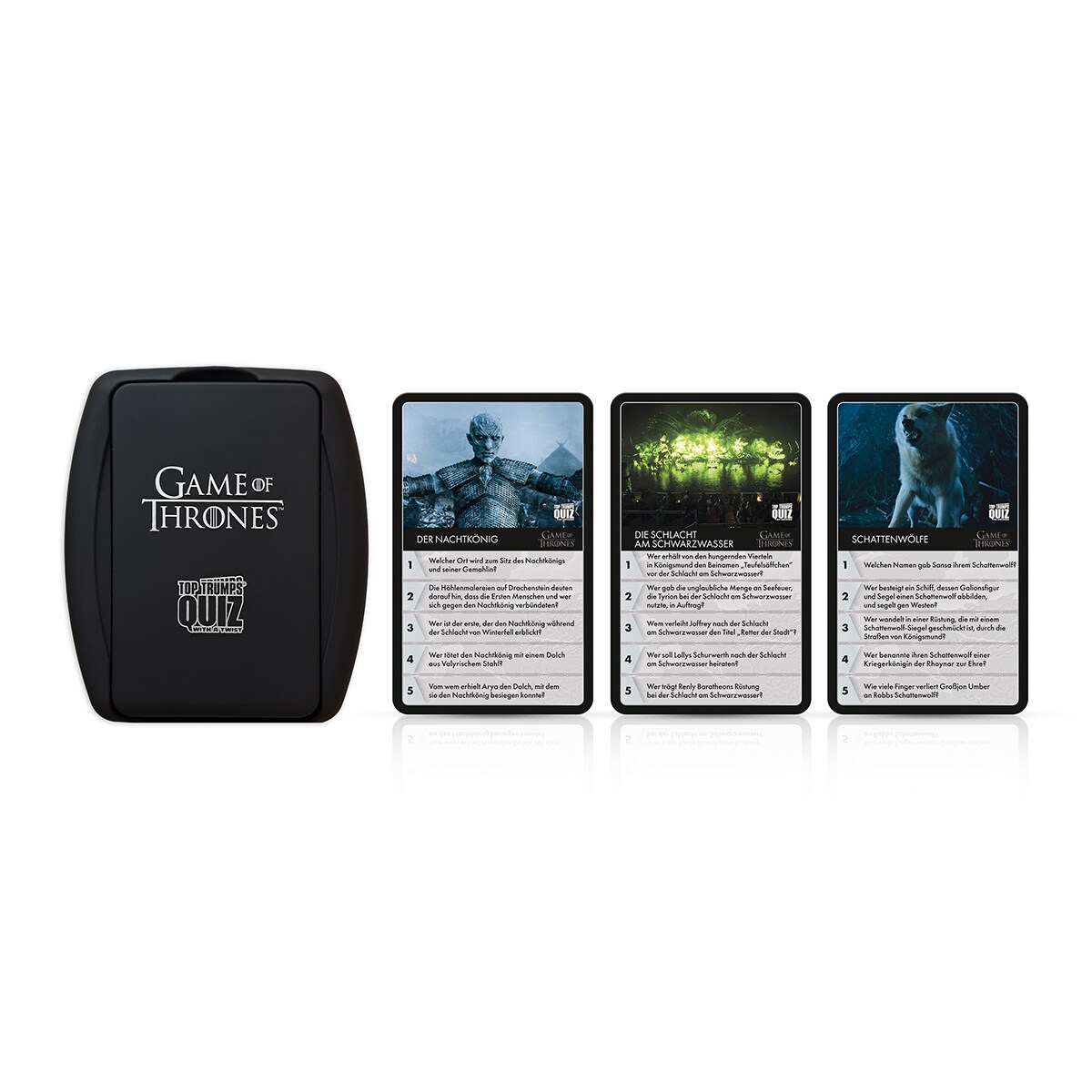 Game of Thrones - Risiko (Collectors Edition) + Top Trumps Quiz Gesellschaftsspiel Brettspiel Strategiespiel