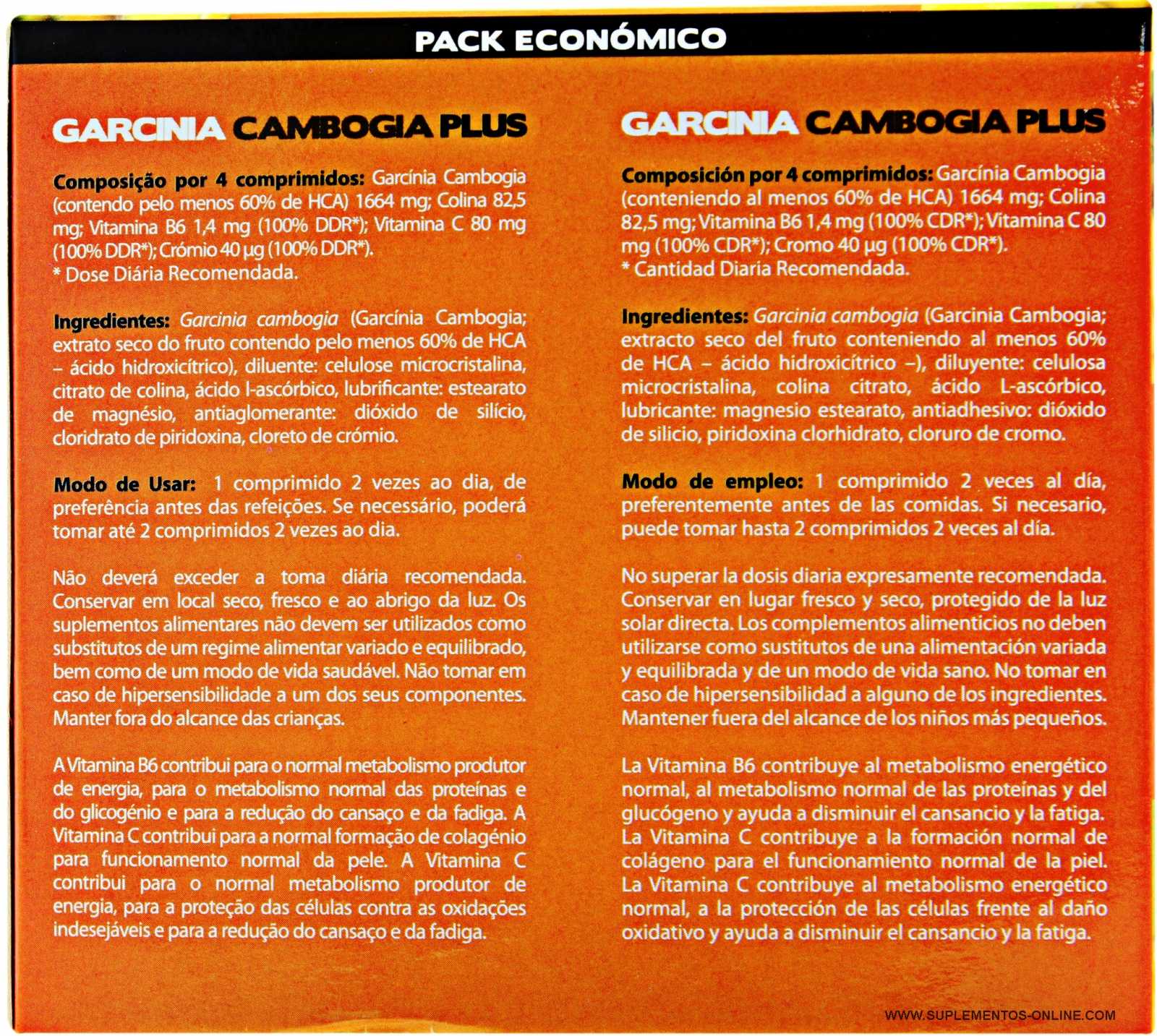 Uriach Theralab Garcinia Cambogia Plus Pacote Promocional 2x 60 comprimidos
