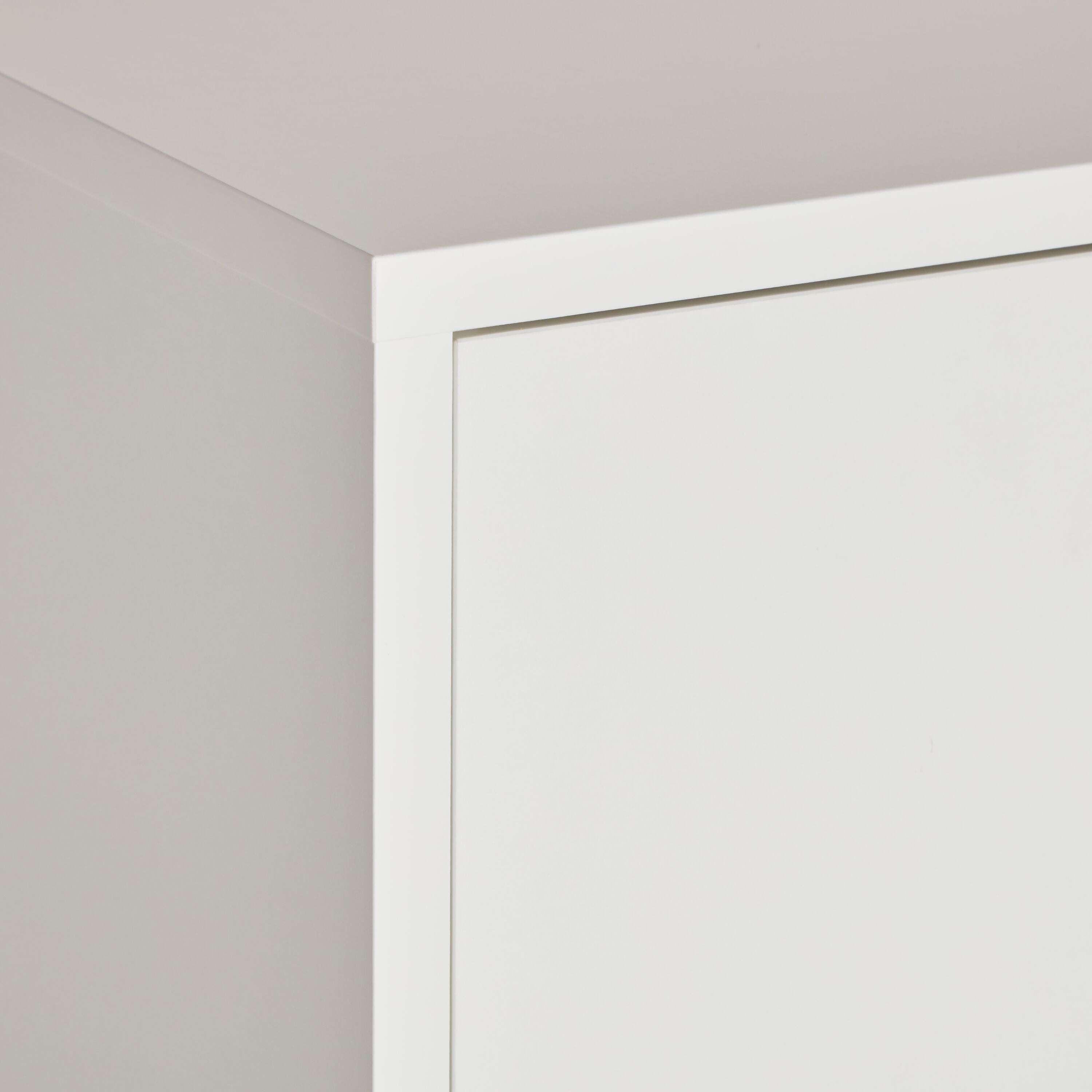 FINJA Sideboard - Grau / Weiss / B: 200.0 cm x T: 36.0 cm x H: 92.0 cm