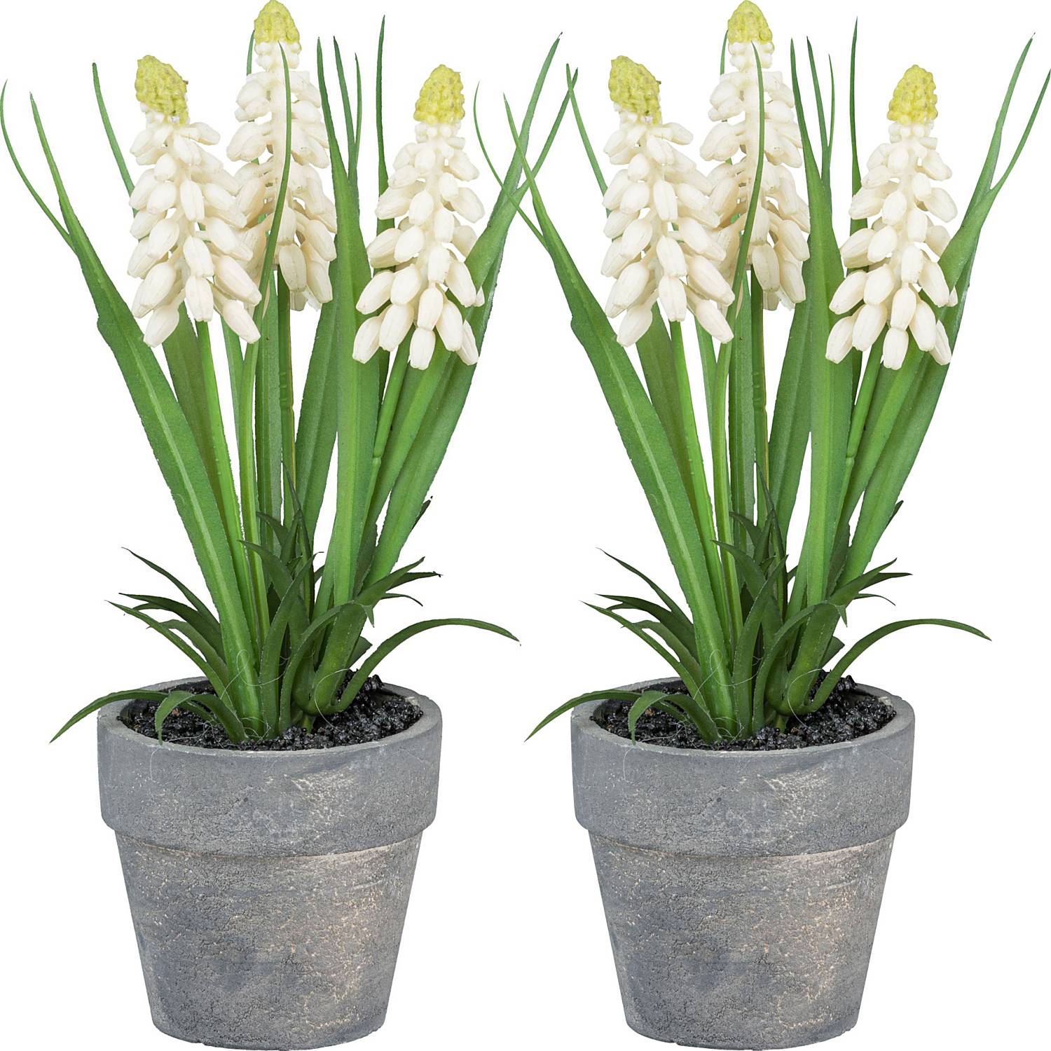 Kunstpflanze Muscari im 2er-Pack