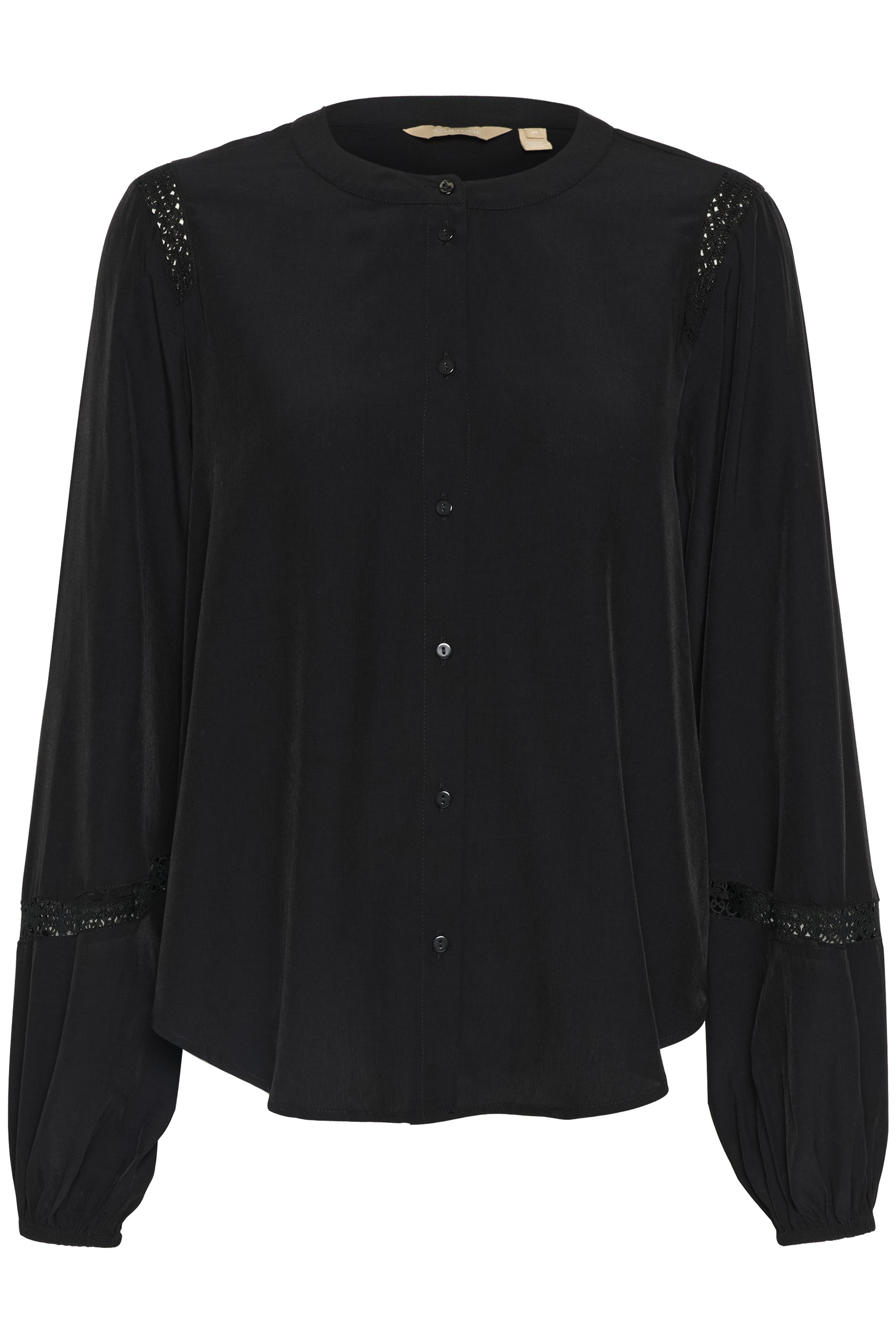 Culture - Asmine Long Sleeve Blouse - Black