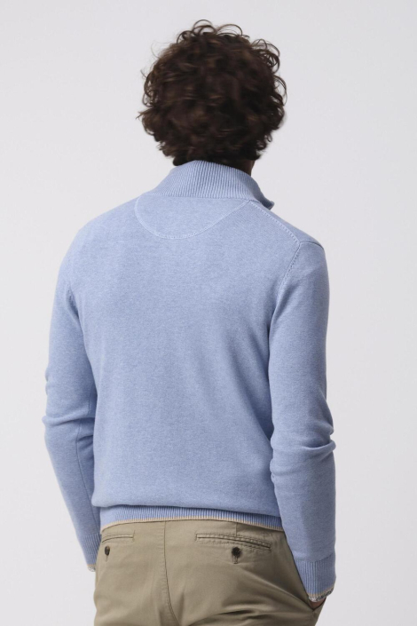 Campbell blauwe heren trui