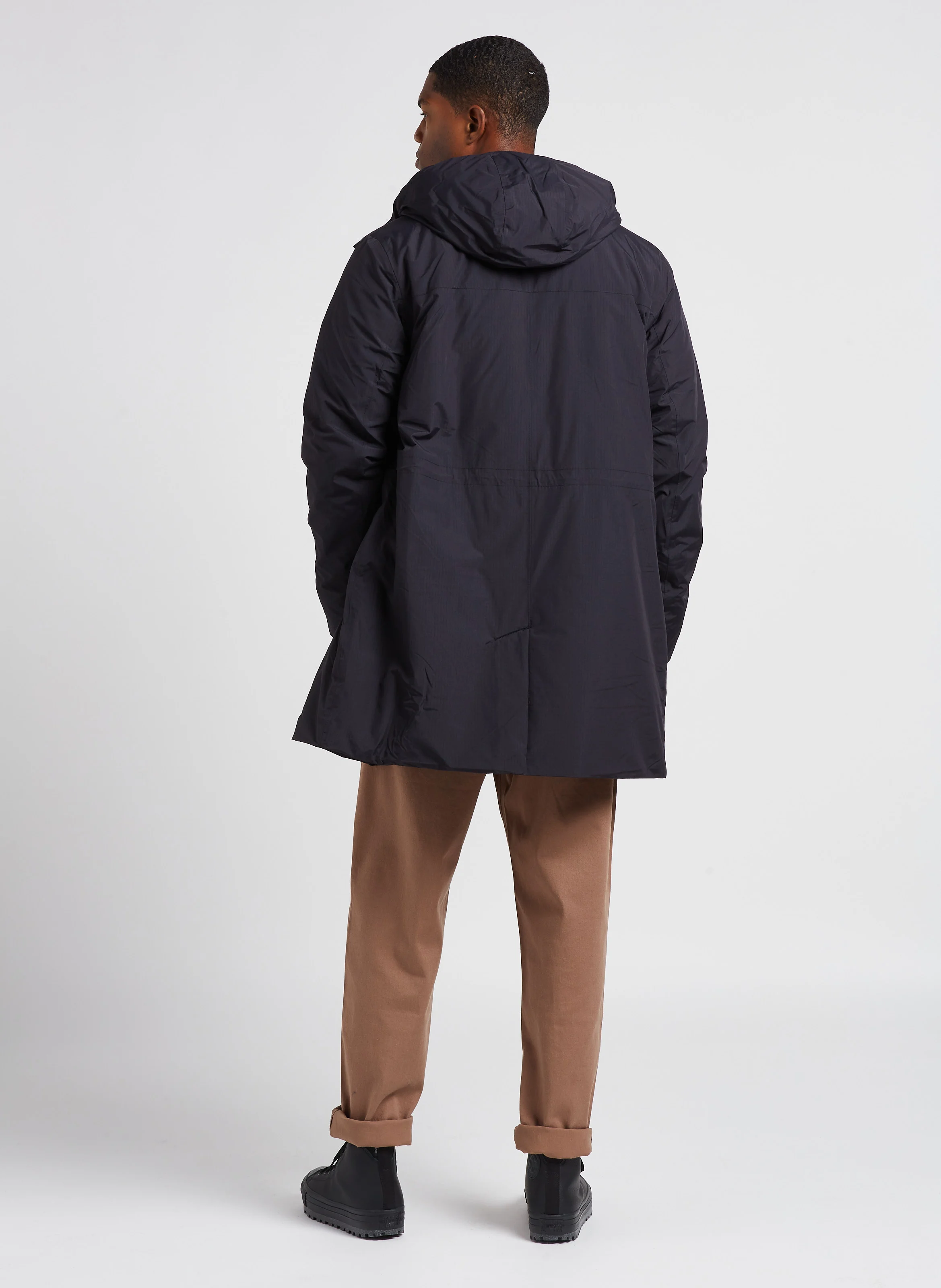Zace - Pantalon droit en coton mélangé | Beige