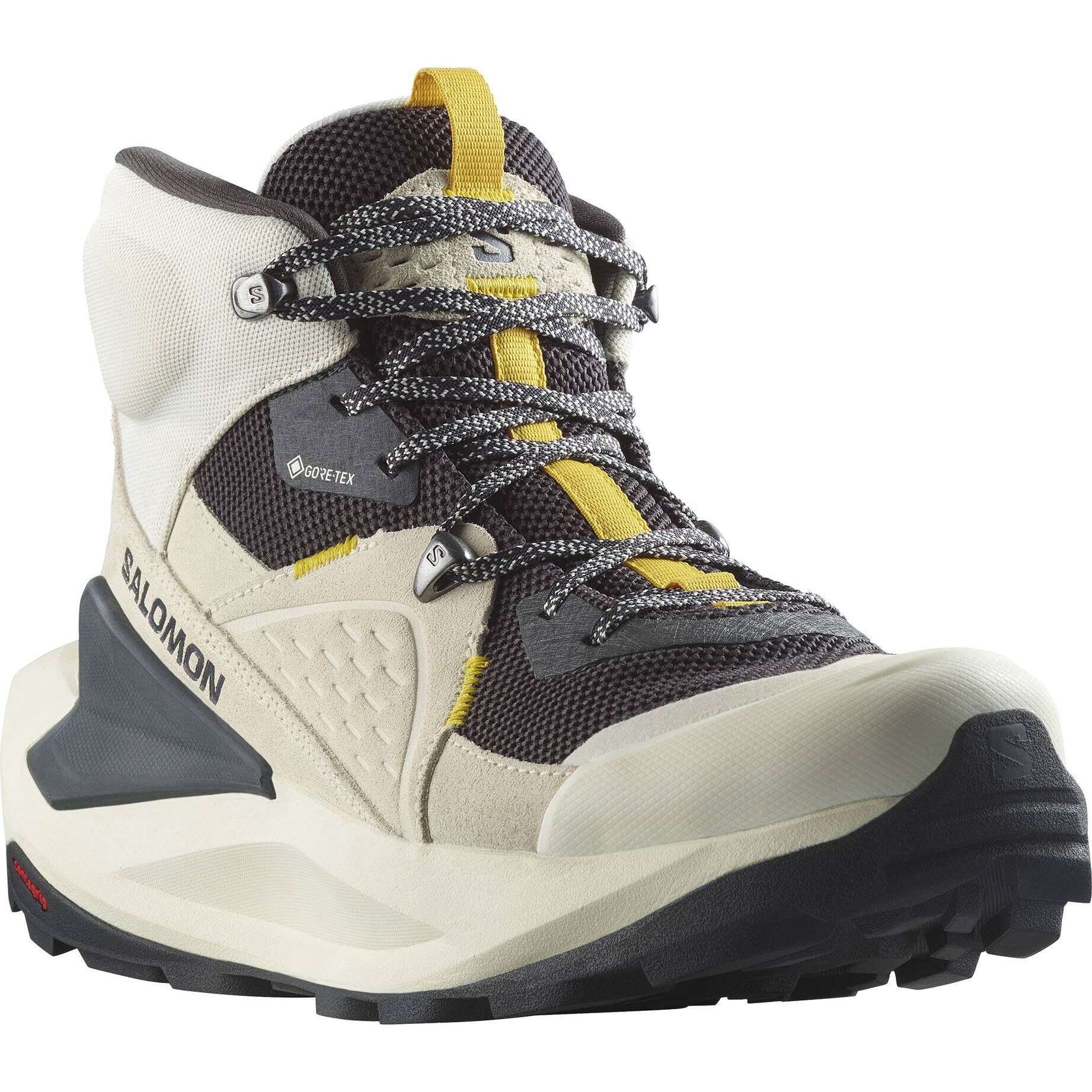 Salomon| Herren Wanderschuhe ELIXIR MID GTX wasserdicht mit Leder