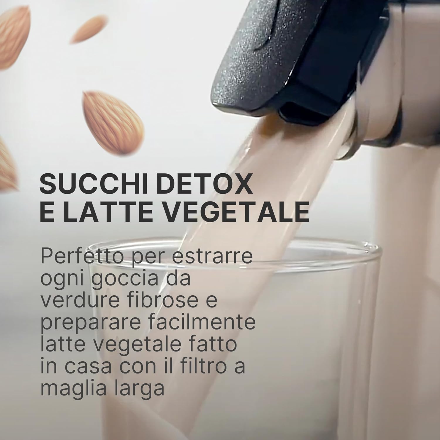 Hurom | Entsafter H330P – gesünder, schmackhafter und verschwendungsfreier Saft, langsame Kompressionstechnologie, vielseitig, leicht zu reinigen, hohe Effizienz, Charcoral