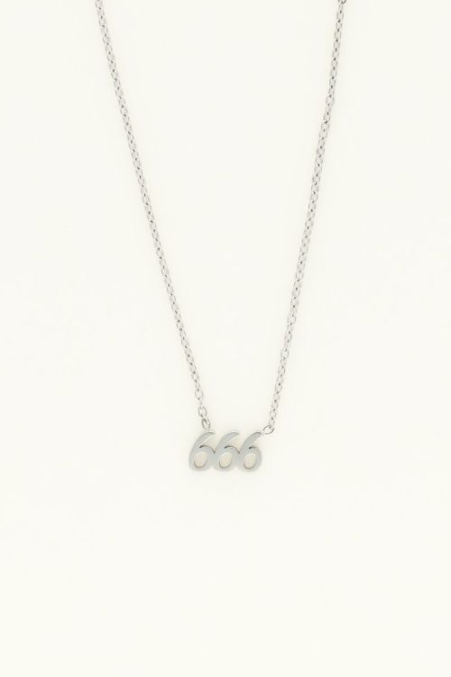 Angel number 666 ketting
