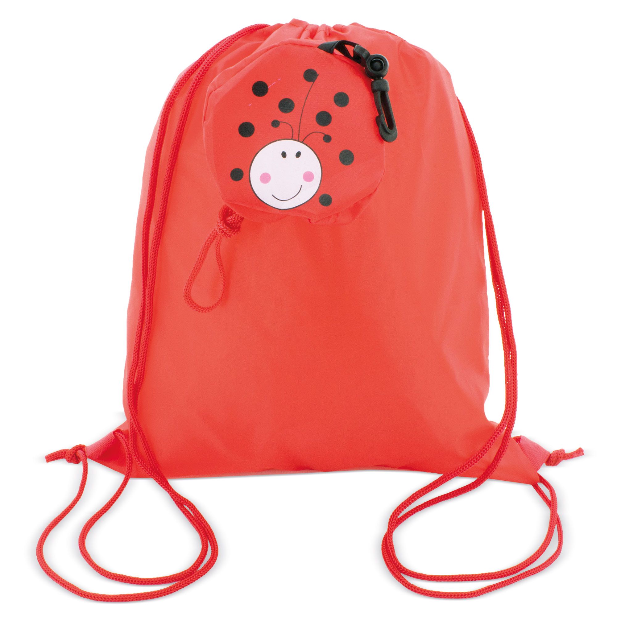 CN Club Nautico Faltbarer Rucksack (Turnbeutel) Kinder Marienkäfer