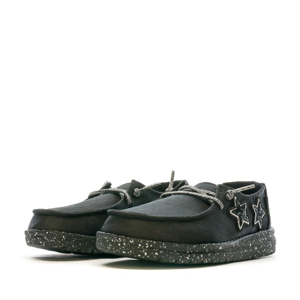 Hey Dude Chaussures Noires à Motifs Mixte Hey Dude Wendy