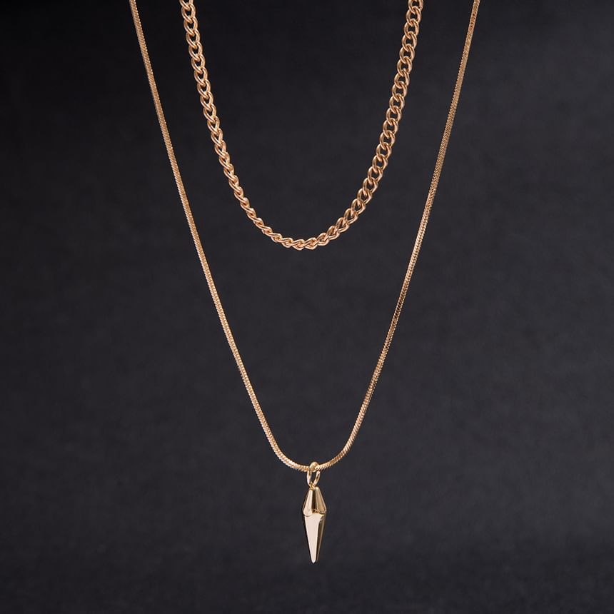 Gretlyn - Stud gelaagde ketting