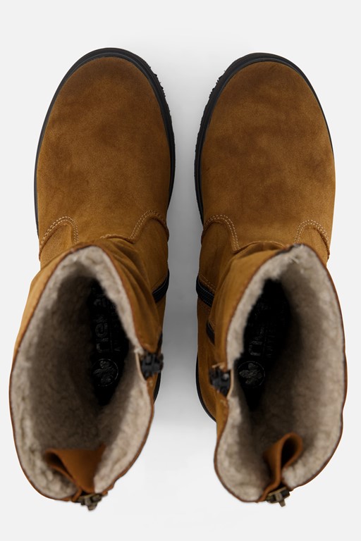 Rieker Laarzen cognac Suede