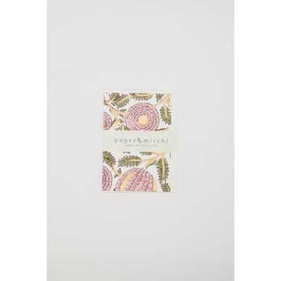 Flowers And Vines Gold Foil Greetings Card