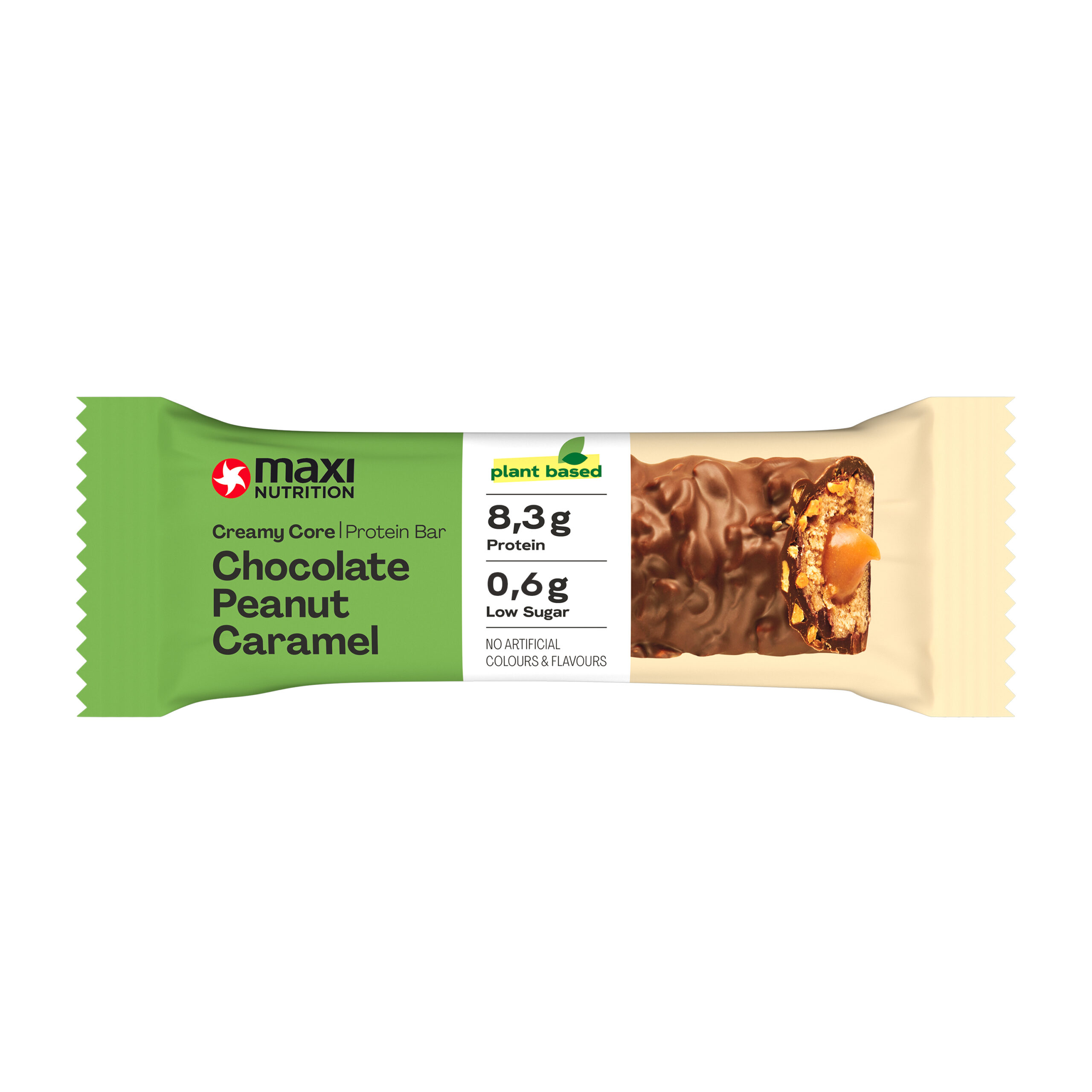 Maxi Nutrition Creamy Core Bar (Vegan) Chocolate Peanut Caramel (45 gr)