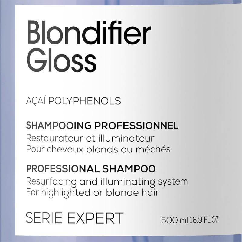 Shampooing Blondifier gloss L'Oréal Professionnel 500ML Rechargeable