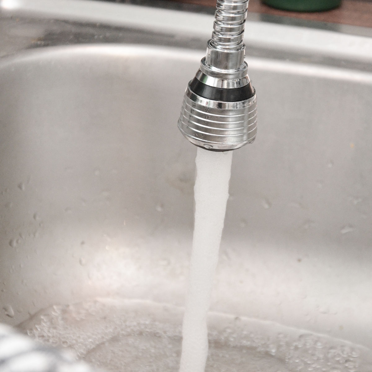 15.5cm Wasserhahn Verlängerung - M22/M24 Perlator Strahlregler Flexischlauch