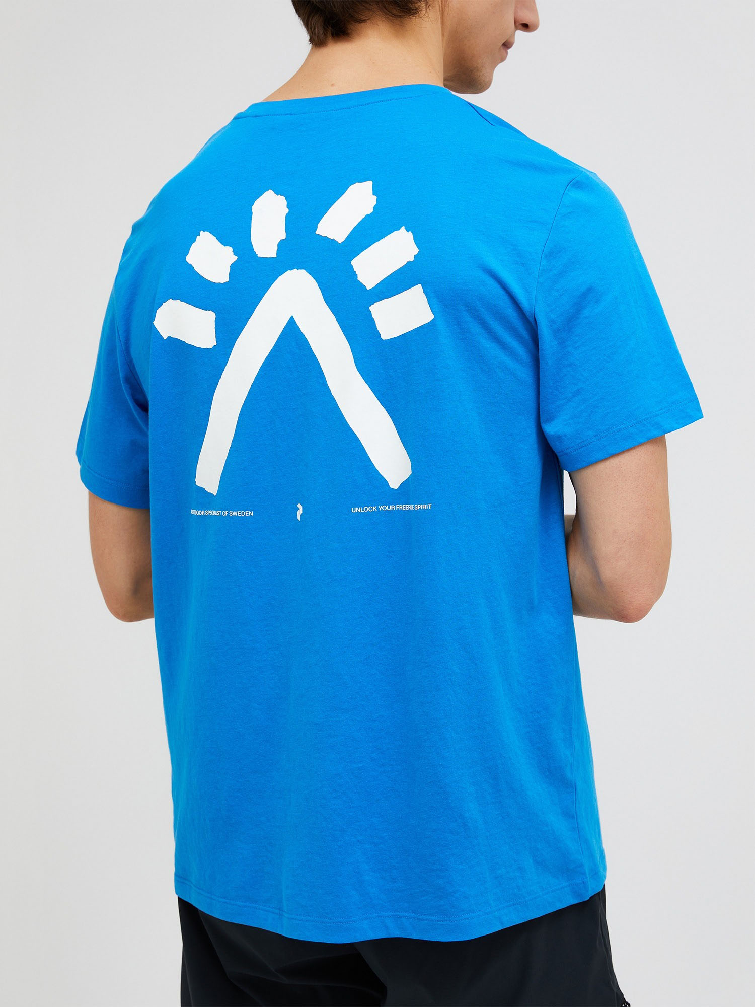Explore Graphic Tee Herre Brilliant Blue