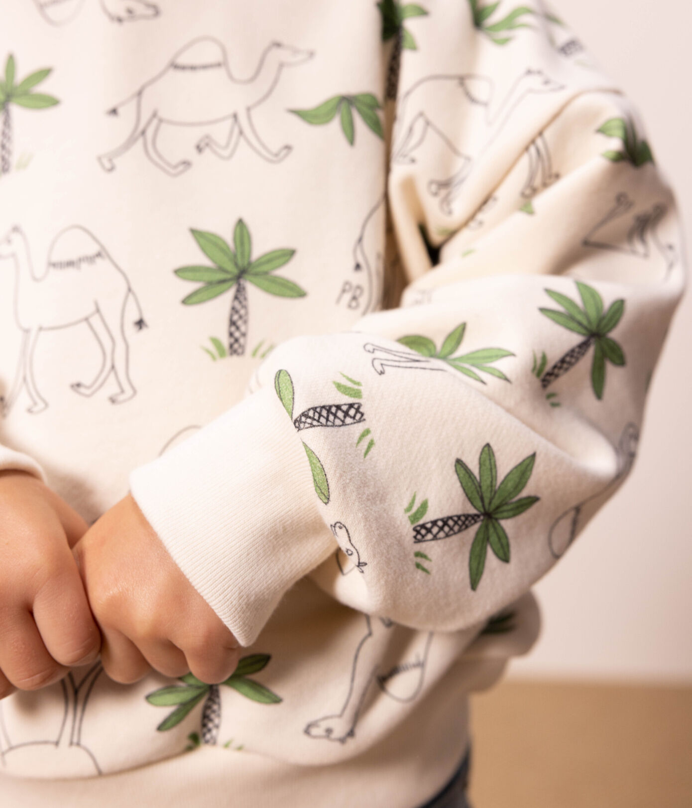 Sweatshirt en molleton enfant fille / garçon