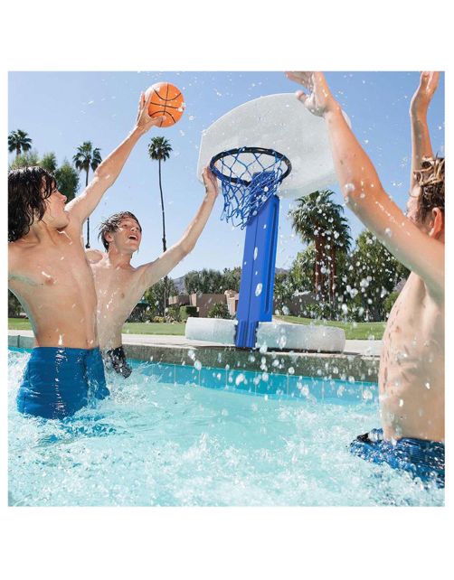 Interline Basketbal & Volleybal - Zwembad-Waterspel - 2-In-1