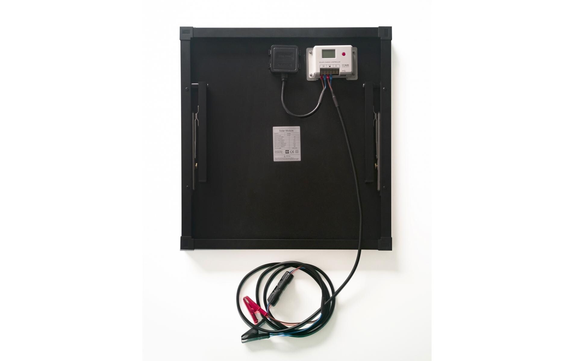 Solarkoffer TX-214 50 WSolarkoffer mit einfacher Installation und Schnellanschluss zum umweltfreundlichen Aufladen Ihrer Batterie