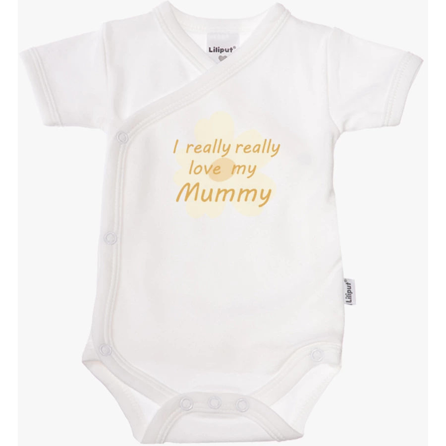 Liliput Wickelbody im 2er-Pack Mama's Mini weiß
