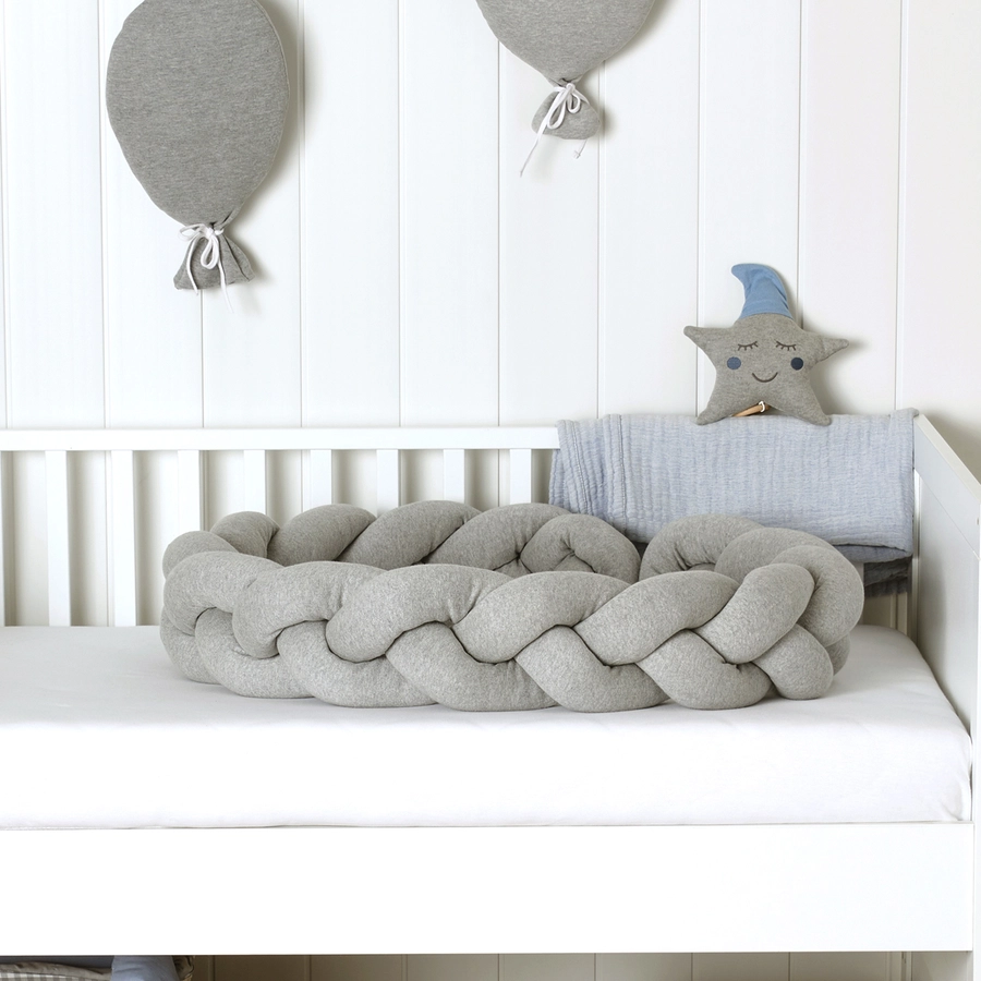 Nordic coast company Nestchenschlange geflochten Jersey grau