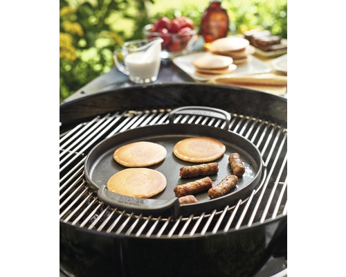 Weber Grillpan Koekenpan Steakpan Gourmet BBQ Systeem Pan Inzetstuk