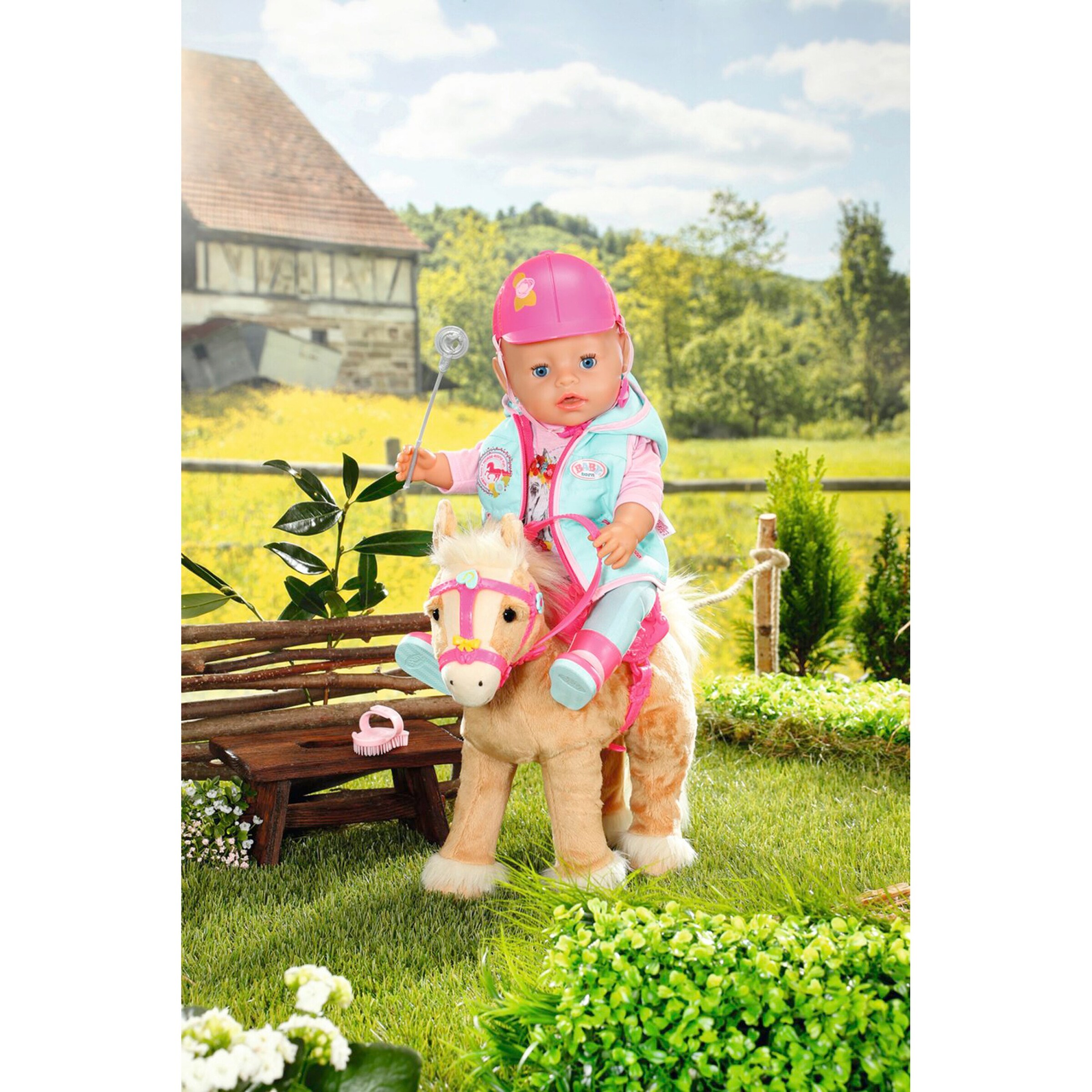 Zapf Creation - BABY BORN Pferd My Cute Horse mit Bewegung & Sound