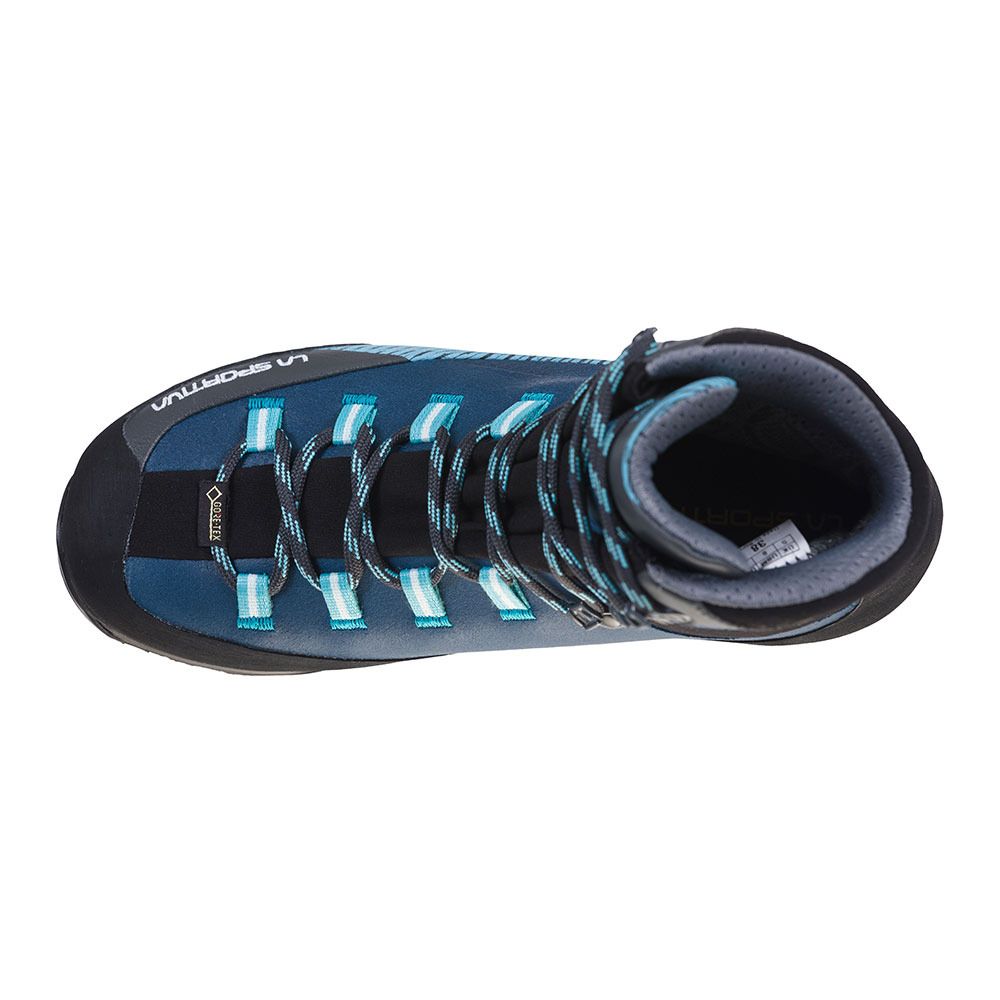 La Sportiva TRANGO TRK LEATHER GTX - Chaussures alpinisme Femme opal/pacific blue