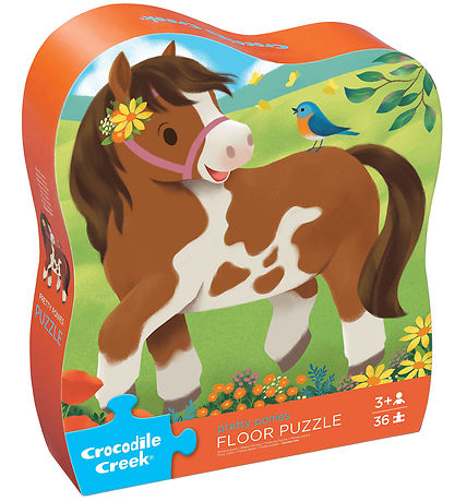 Crocodile Creek Puzzlespiel - 36 Teile - Hübsche Ponys