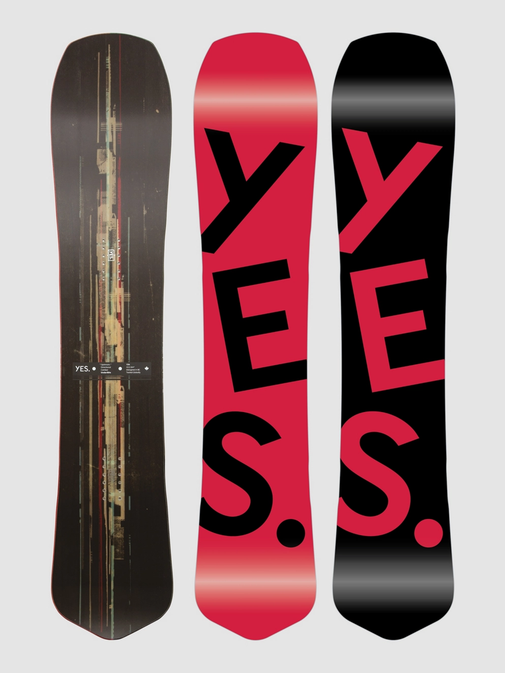 YES Optimistic Snowboard uni