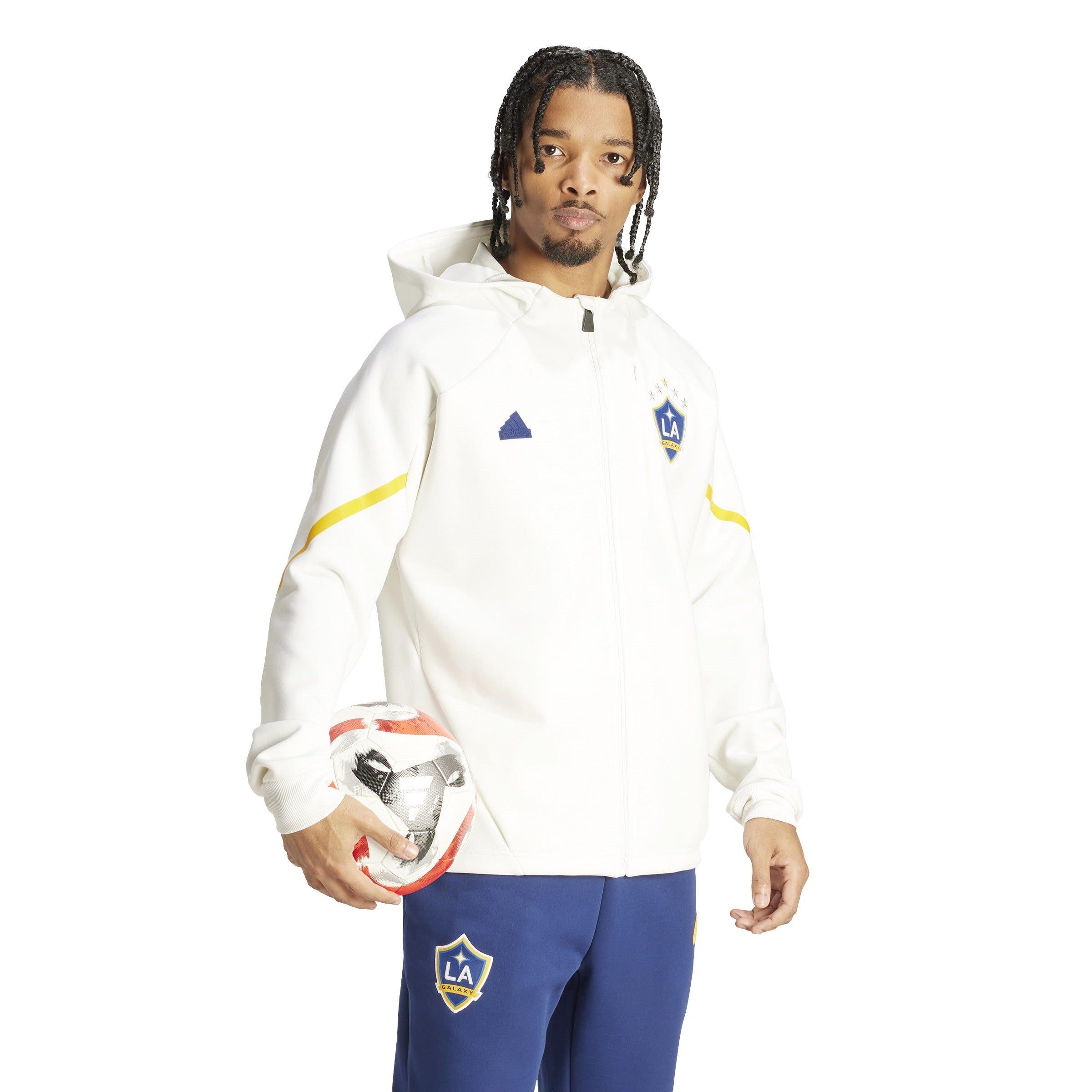 adidas LA Galaxy Anthem Anorak Jacket 2024 Adults