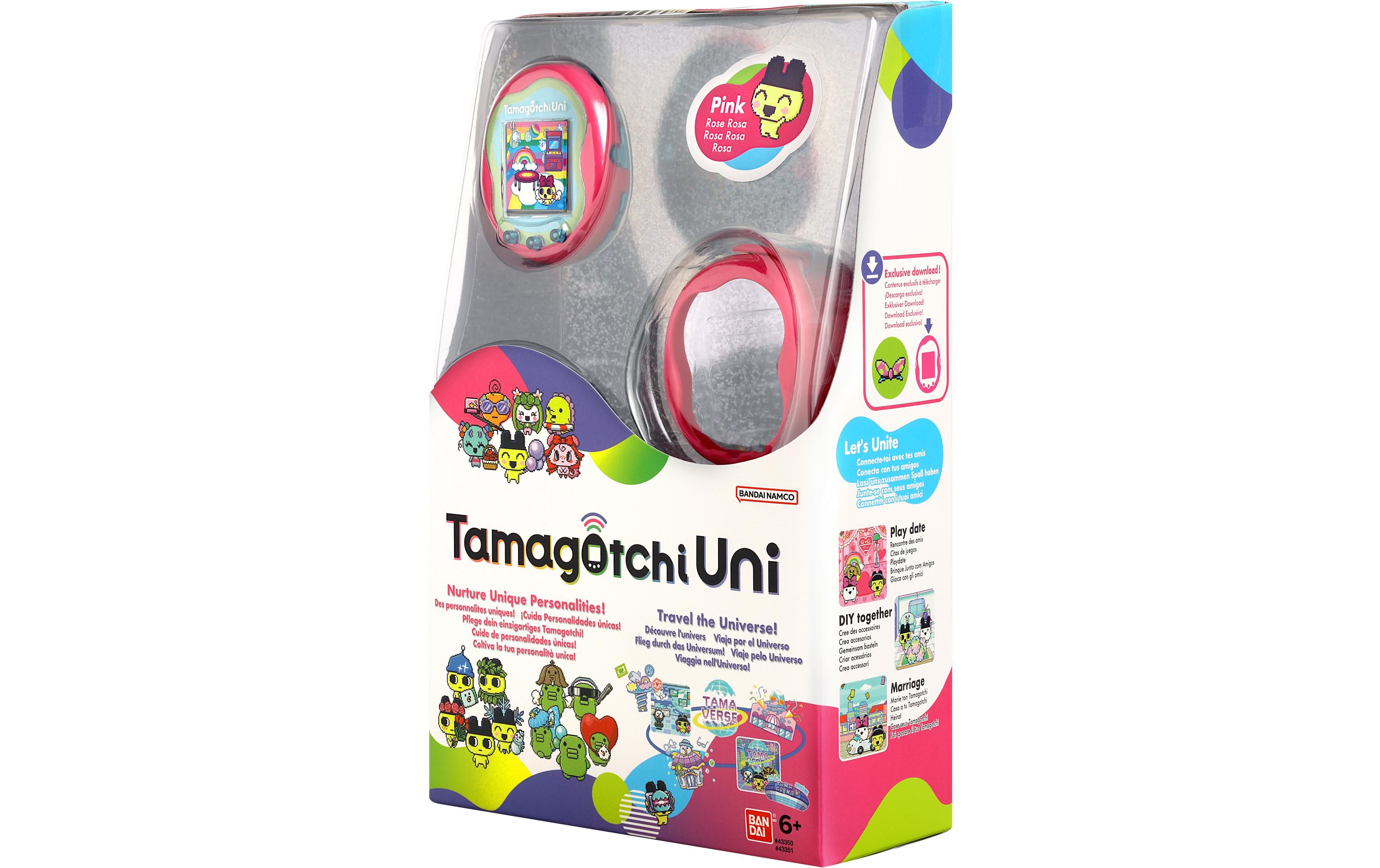 Tamagotchi Uni RosaVirtuelles Haustier mit Armband