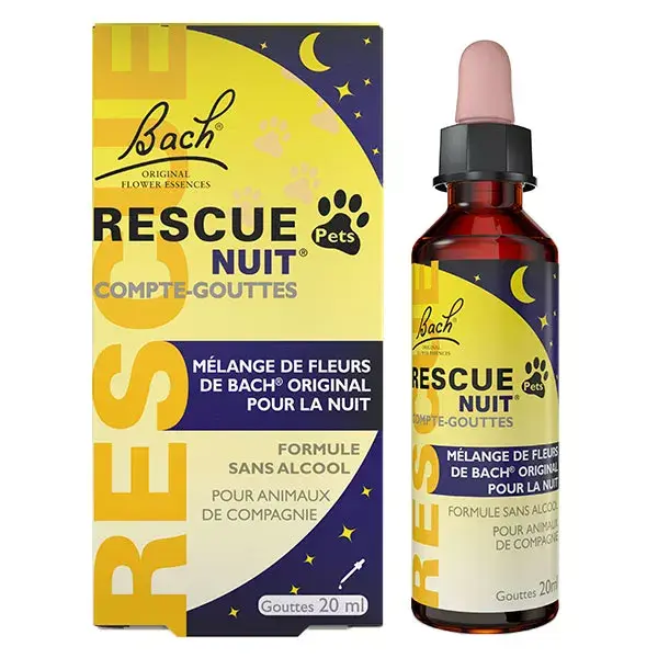 Rescue Nuit Pets Compte-Gouttes 20ml