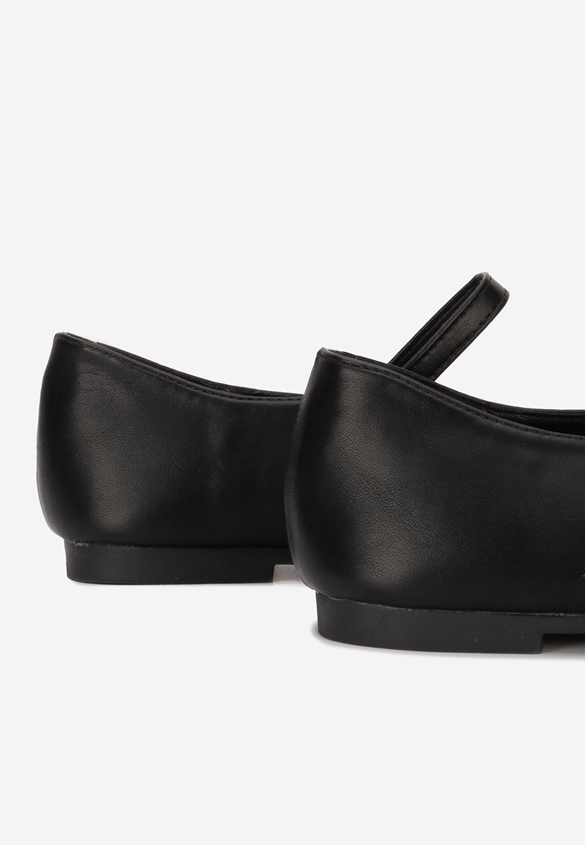 Ballerines femme noirs Larraine