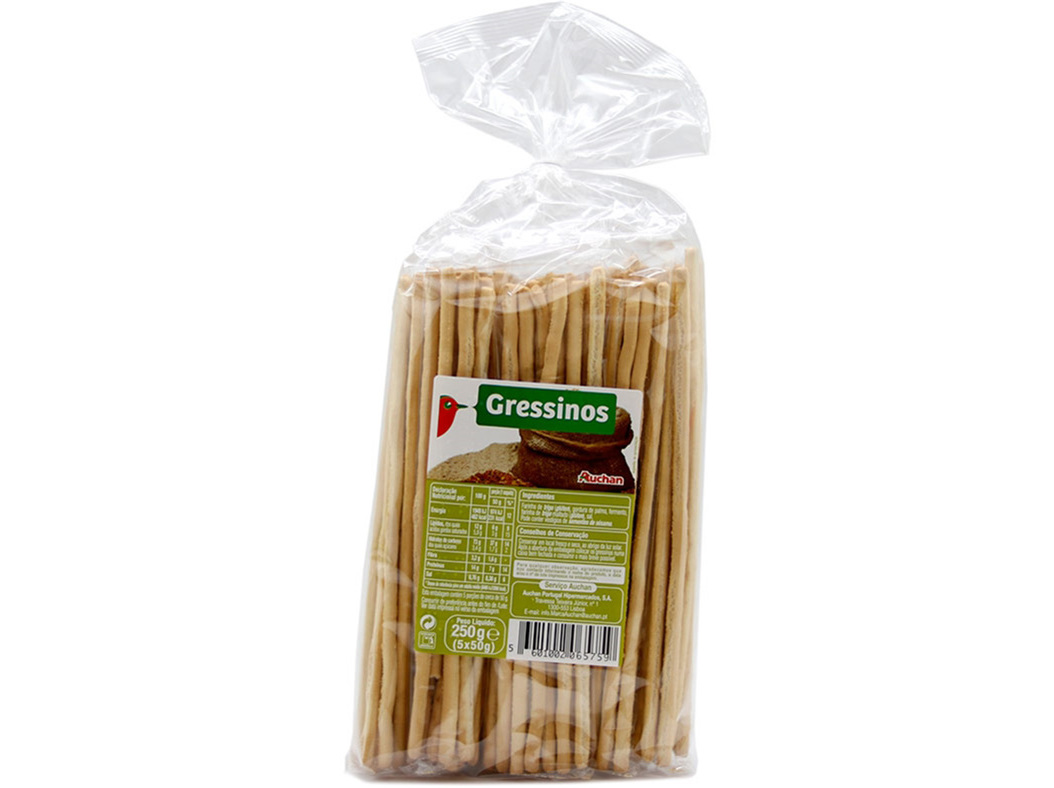 GRESSINOS AUCHAN 250G