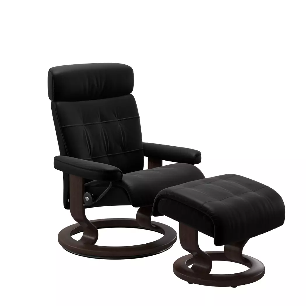 Sessel mit Hocker Erik Classic
