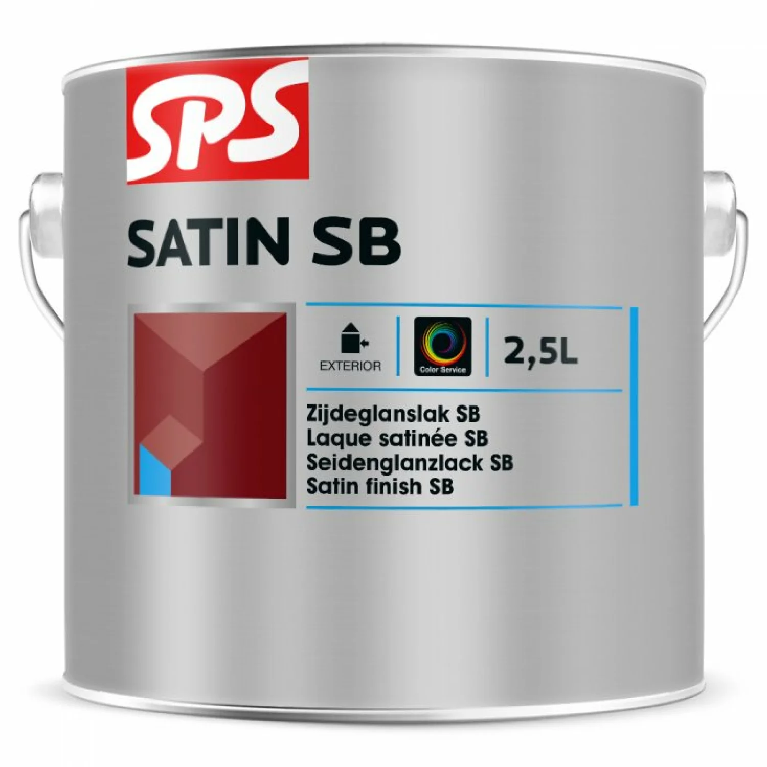SPS Satin SB Lak - op kleur gemengd - 1L