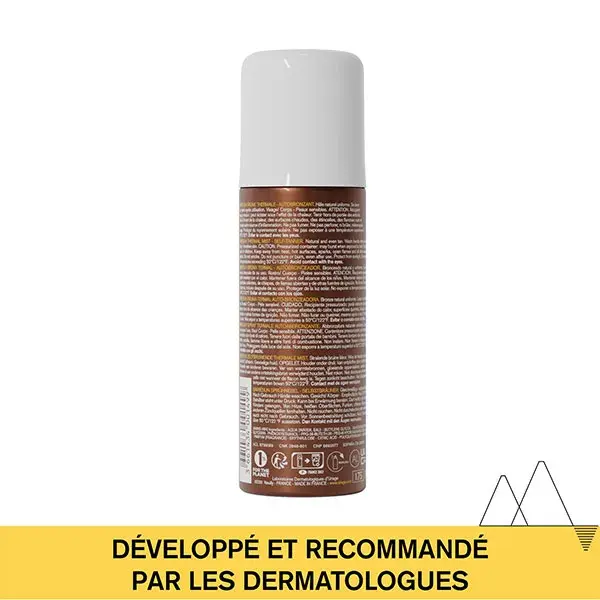 Spray autobronzeador térmico Uriage Bariésun para rosto e corpo 100ml