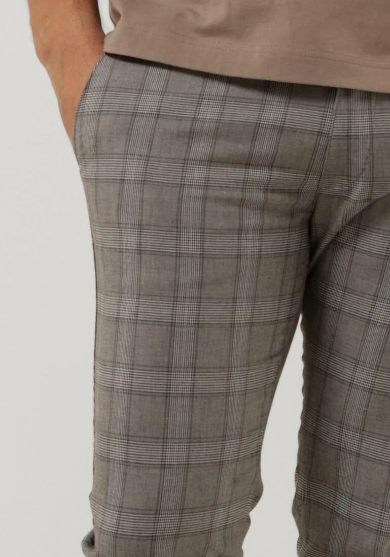 DRYKORN lichtgrijze drykorn pantalon mad 146413