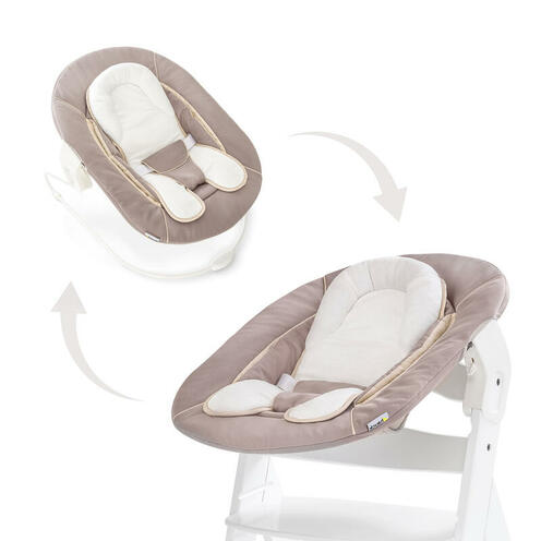 Transat 2 en 1 Alpha Bouncer 2in1 stretch - Beige - HAUCK