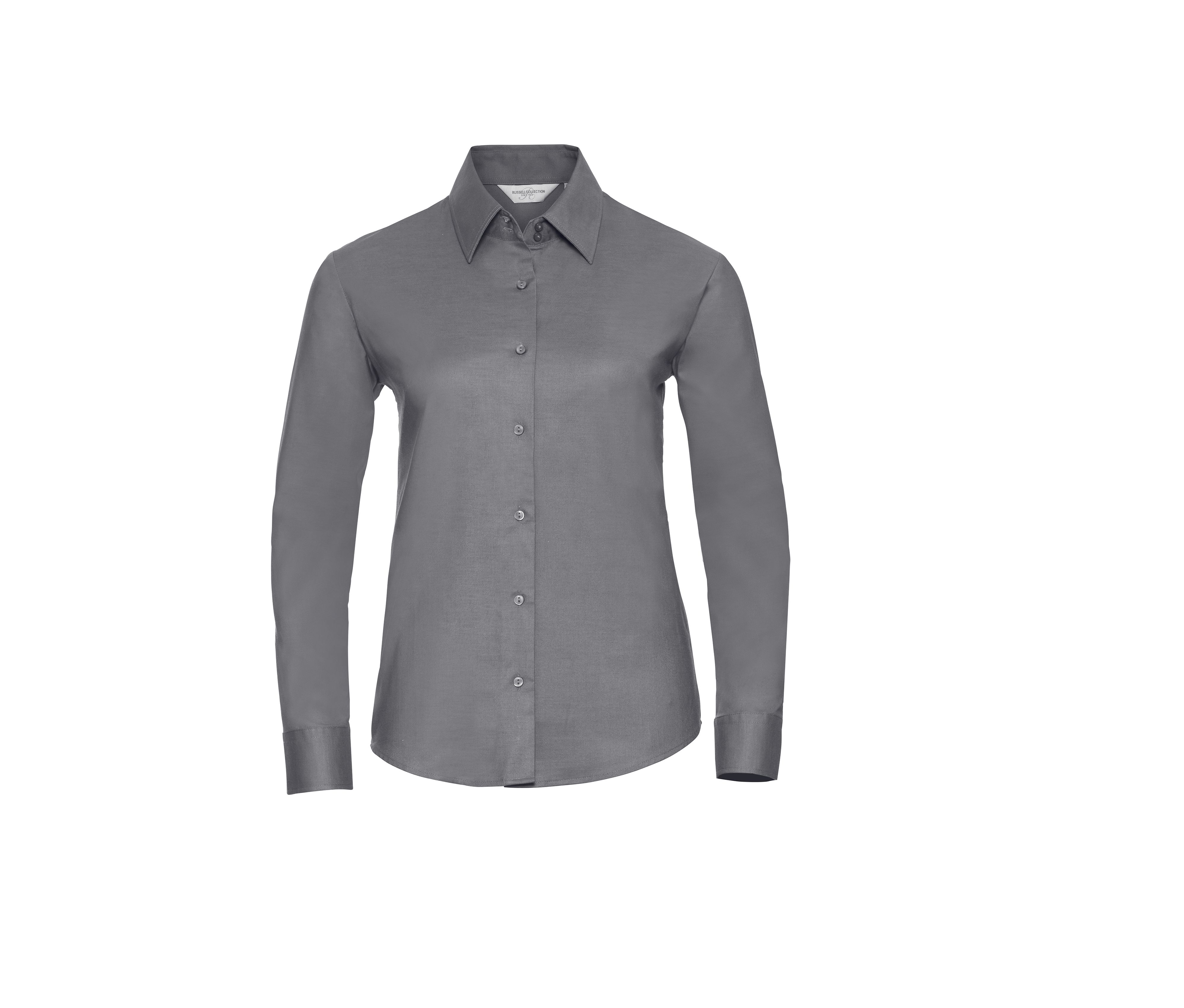Russell Europe R-932F-0 - Blouse Élégante en Oxford à Manches Longues