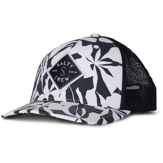 Salty Crew Sealine Retro Trucker Optic Black  SU25