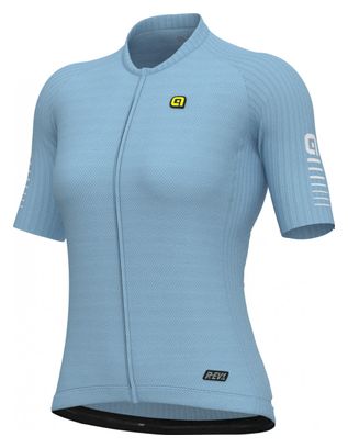 Maillot Manches Courtes Femme Alé Silver Cooling Bleu
